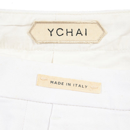 SUMMER SALE｜YCHAI “PANATELA” ストレッチコットン ワンタックチノパンツ / SKINNY FIT