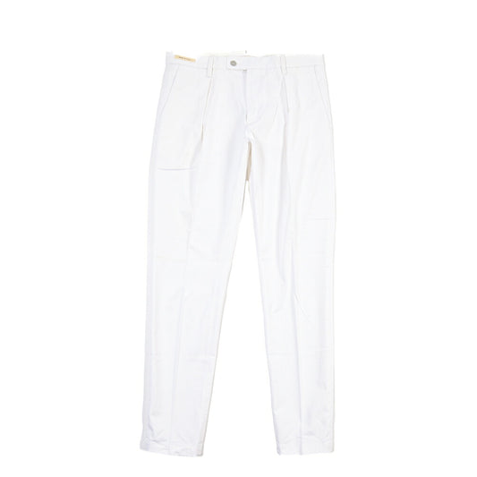 SUMMER SALE｜YCHAI “PANATELA” ストレッチコットン ワンタックチノパンツ / SKINNY FIT