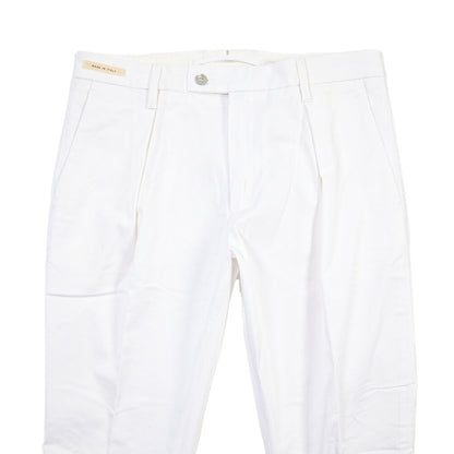 SUMMER SALE｜YCHAI “PANATELA” ストレッチコットン ワンタックチノパンツ / SKINNY FIT