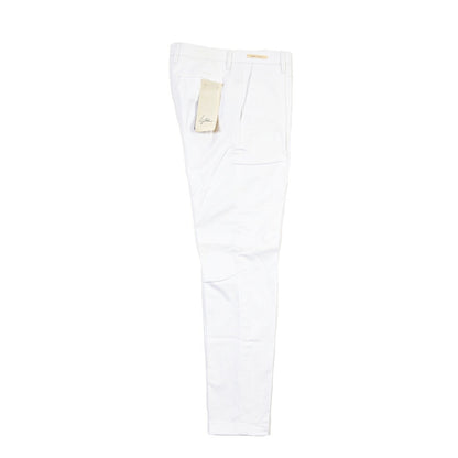 SUMMER SALE｜YCHAI “PANATELA” ストレッチコットン ワンタックチノパンツ / SKINNY FIT