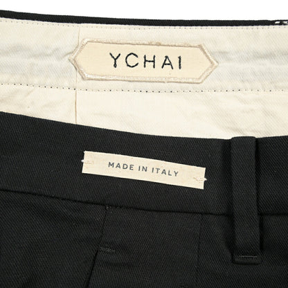 SUMMER SALE｜YCHAI “ROBUSTO” リネン混コットン ツータックパンツ / TAPERED FIT