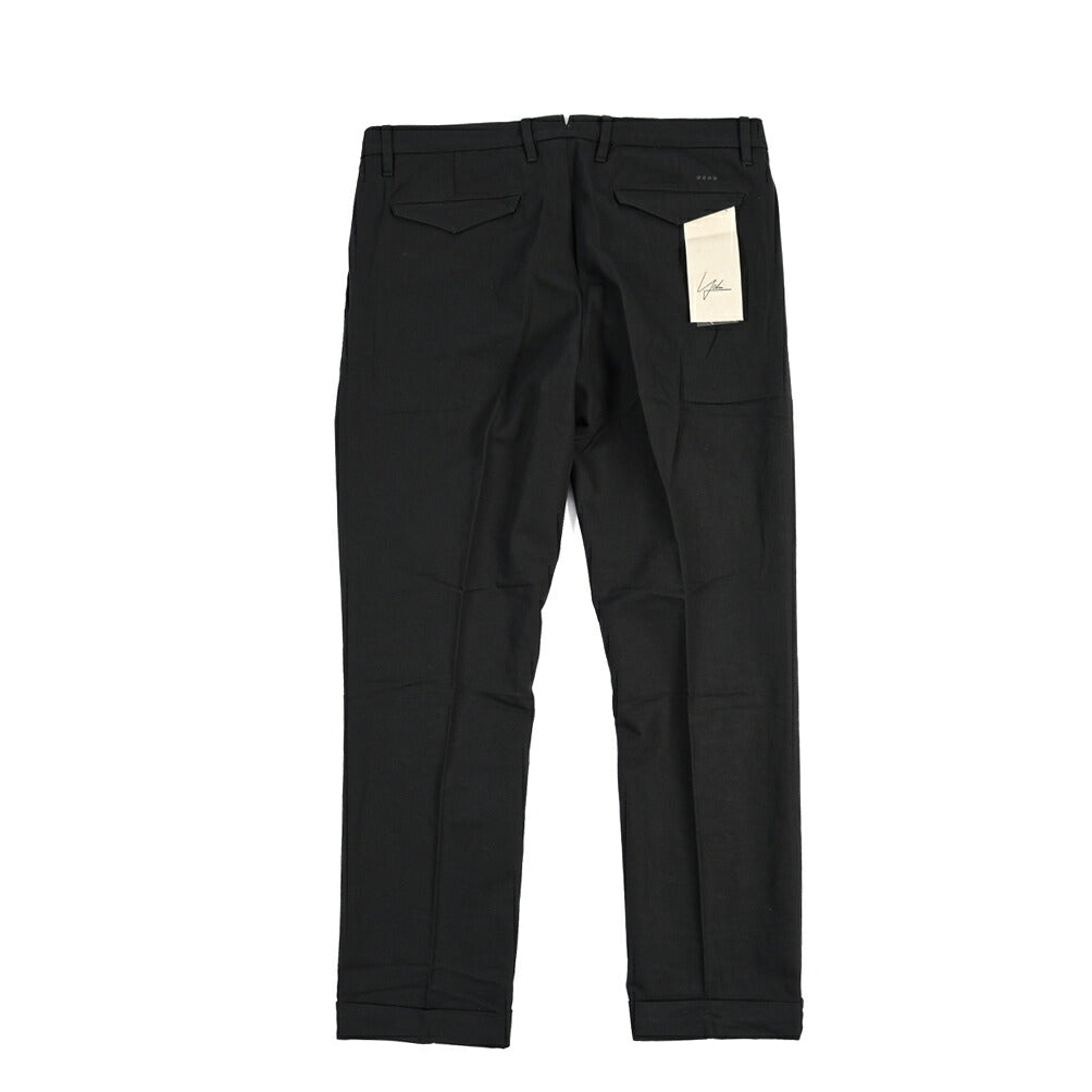 SUMMER SALE｜YCHAI “ROBUSTO” リネン混コットン ツータックパンツ / TAPERED FIT