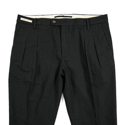 SUMMER SALE｜YCHAI “ROBUSTO” リネン混コットン ツータックパンツ / TAPERED FIT