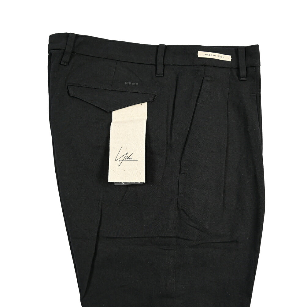 SUMMER SALE｜YCHAI “ROBUSTO” リネン混コットン ツータックパンツ / TAPERED FIT