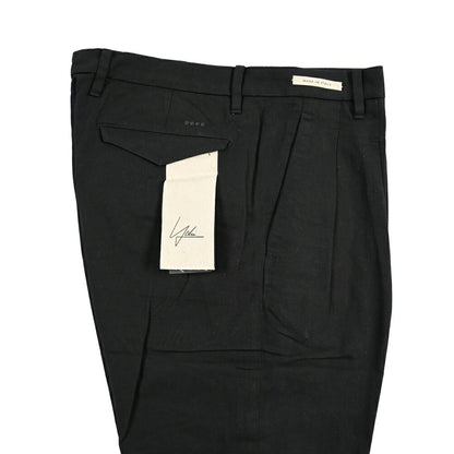 SUMMER SALE｜YCHAI “ROBUSTO” リネン混コットン ツータックパンツ / TAPERED FIT