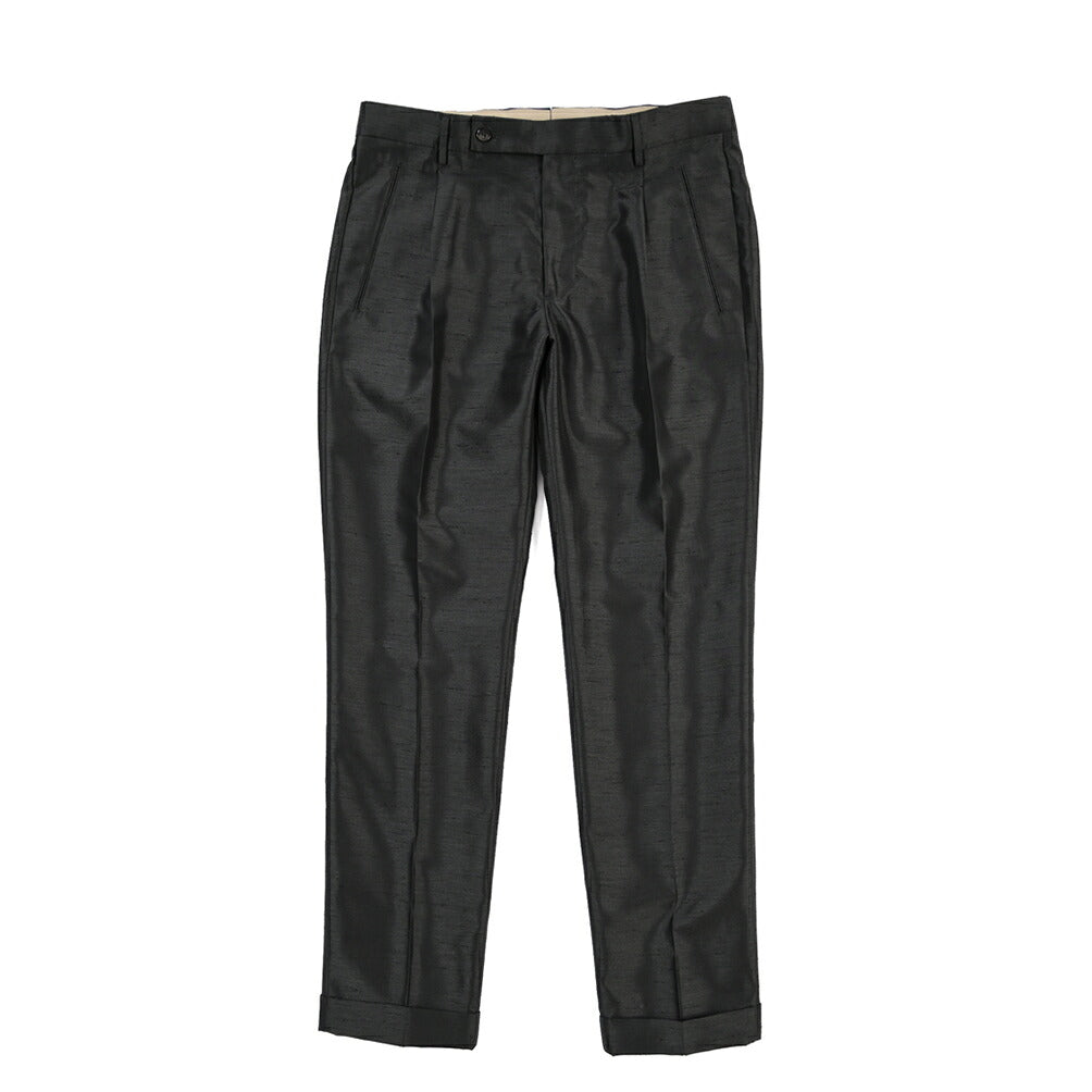 SUMMER SALE｜26SS BERWICH “RETRO THECA 1P” ポリエステル100% ワンタックスラックス