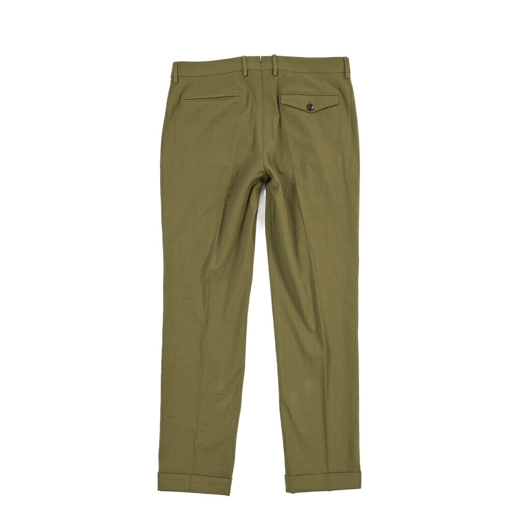 SUMMER SALE｜26SS BERWICH “RETRO THECA 1P” ストレッチコットン シアサッカーパンツ