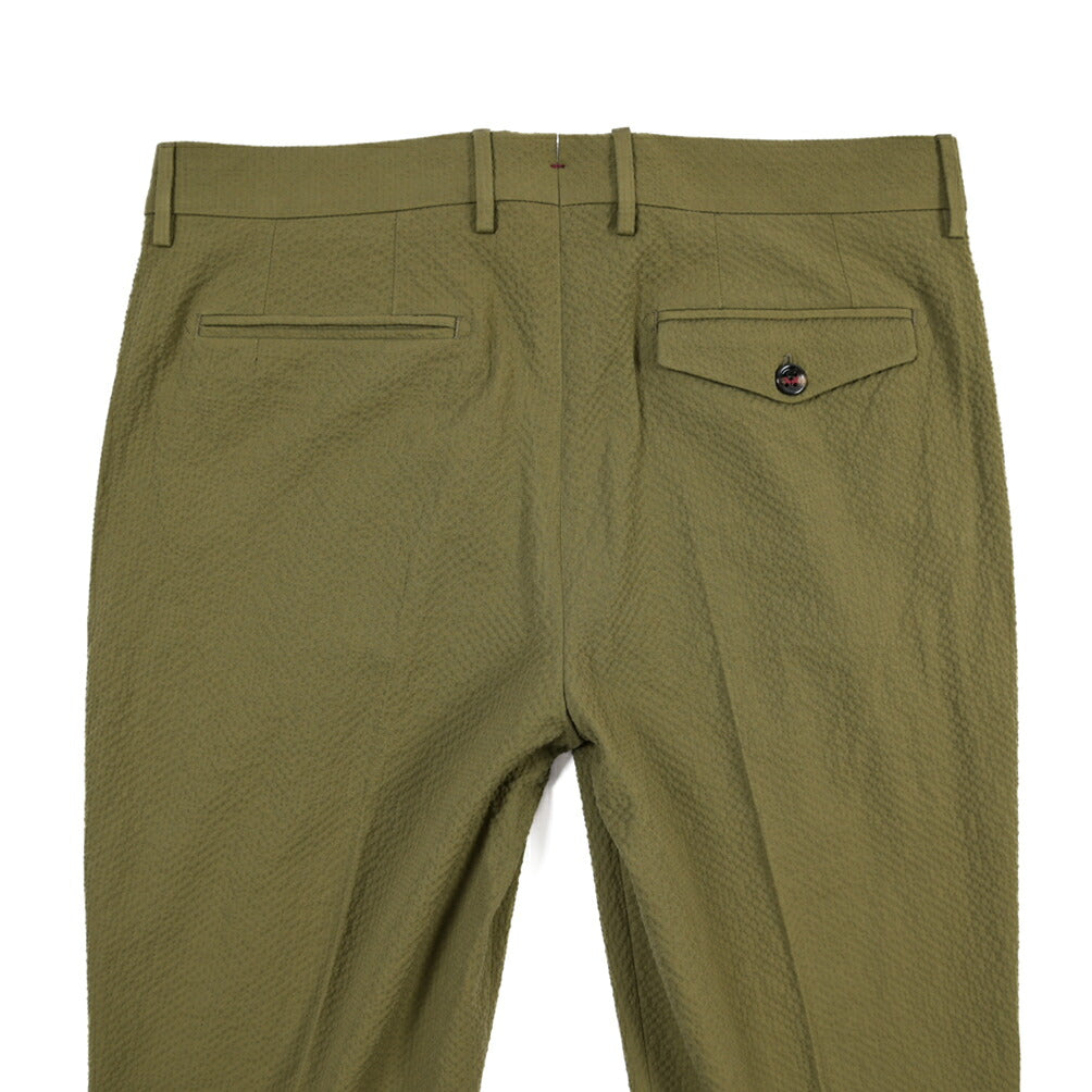 SUMMER SALE｜26SS BERWICH “RETRO THECA 1P” ストレッチコットン シアサッカーパンツ