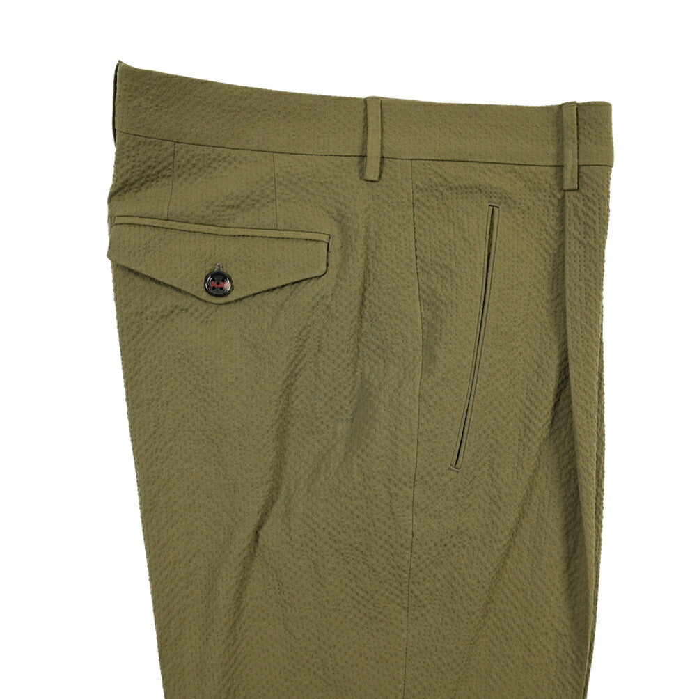 SUMMER SALE｜26SS BERWICH “RETRO THECA 1P” ストレッチコットン シアサッカーパンツ