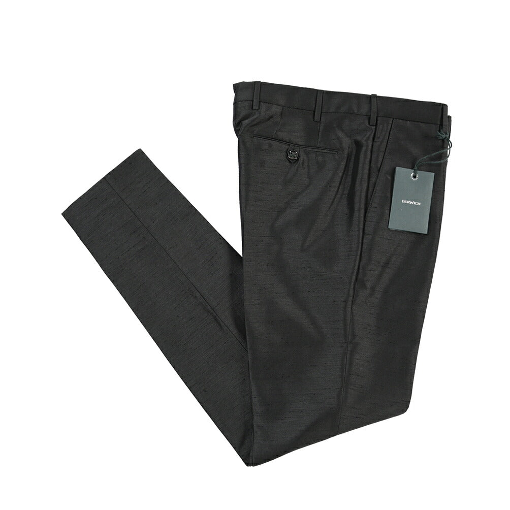 SUMMER SALE｜26SS BERWICH “MORELLO” ポリエステル100% ノータックパンツ