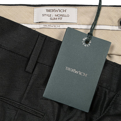 SUMMER SALE｜26SS BERWICH “MORELLO” ポリエステル100% ノータックパンツ