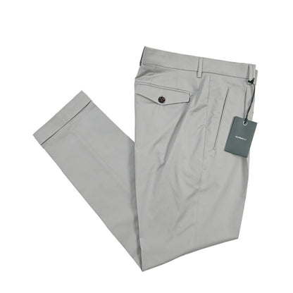 SUMMER SALE｜26SS BERWICH “RETRO THECA 1P” ストレッチコットン ワンタックチノパンツ