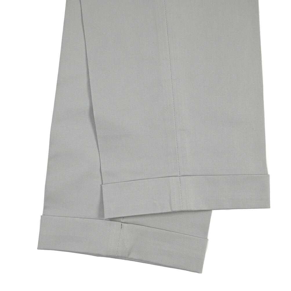 SUMMER SALE｜26SS BERWICH “RETRO THECA 1P” ストレッチコットン ワンタックチノパンツ