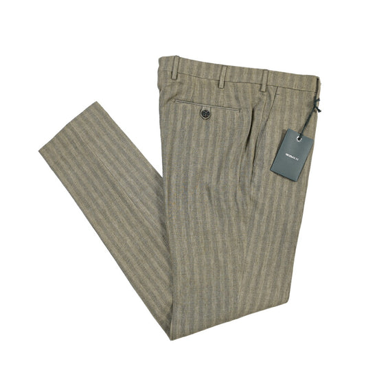 SUMMER SALE｜26SS BERWICH “MORELLO” リネン混 ノータックスリムパンツ