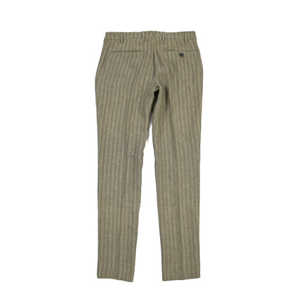 SUMMER SALE｜26SS BERWICH “MORELLO” リネン混 ノータックスリムパンツ