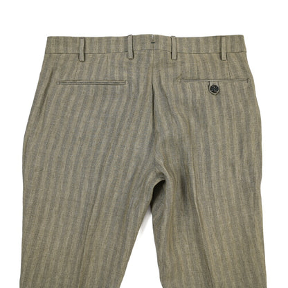 SUMMER SALE｜26SS BERWICH “MORELLO” リネン混 ノータックスリムパンツ
