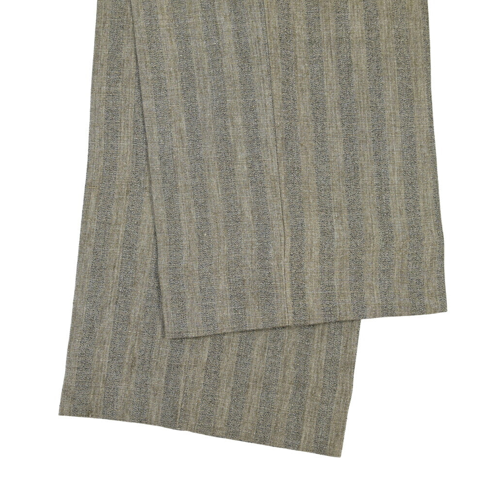 SUMMER SALE｜26SS BERWICH “MORELLO” リネン混 ノータックスリムパンツ