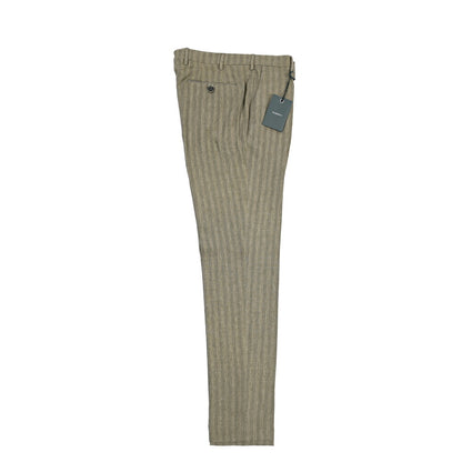 SUMMER SALE｜26SS BERWICH “MORELLO” リネン混 ノータックスリムパンツ