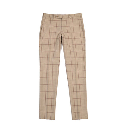SUMMER SALE｜26SS BERWICH “MORELLO” ヴァージンウール100% ノータックスリムスラックス
