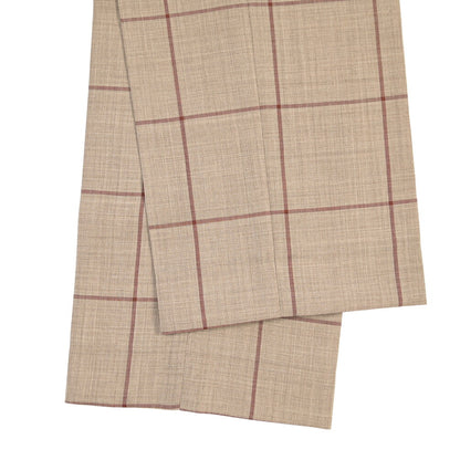 SUMMER SALE｜26SS BERWICH “MORELLO” ヴァージンウール100% ノータックスリムスラックス