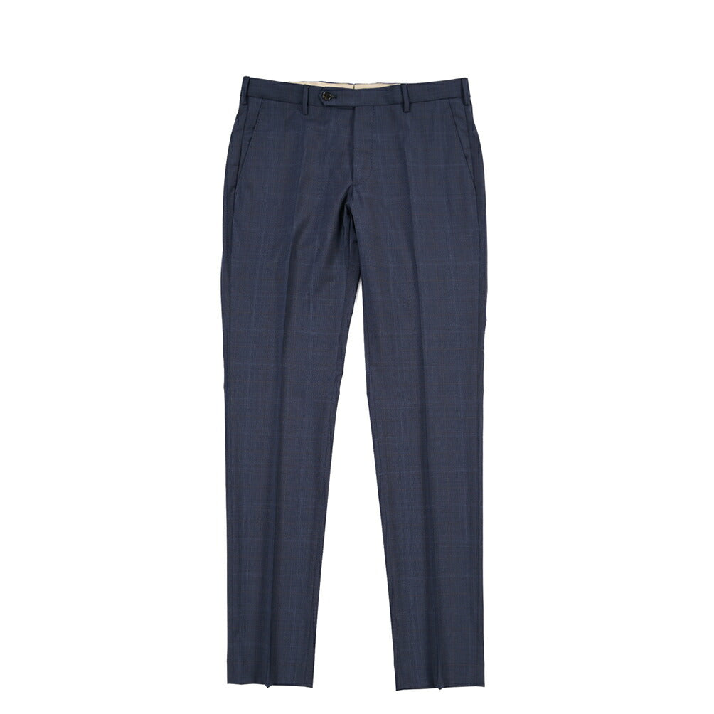 SUMMER SALE｜26SS BERWICH “MORELLO” ヴァージンウール100% ノータックスリムスラックス