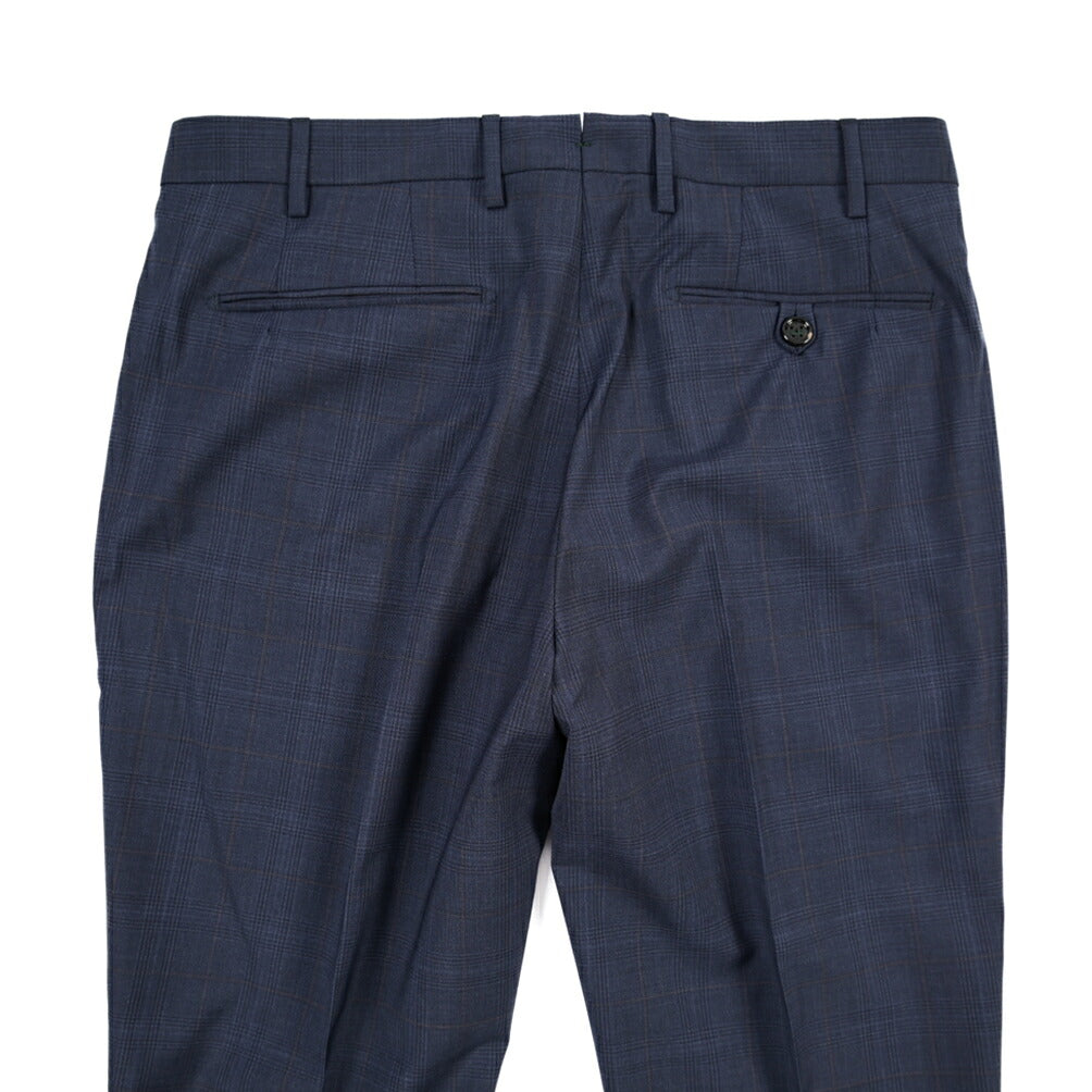 SUMMER SALE｜26SS BERWICH “MORELLO” ヴァージンウール100% ノータックスリムスラックス