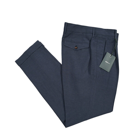SUMMER SALE｜26SS BERWICH “RETRO THECA 1P” リネン混 ワンタックスラックス