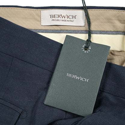 SUMMER SALE｜26SS BERWICH “RETRO THECA 1P” リネン混 ワンタックスラックス