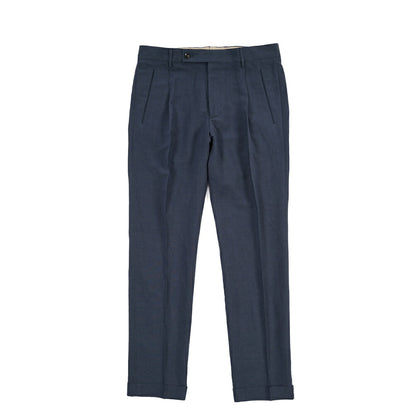 SUMMER SALE｜26SS BERWICH “RETRO THECA 1P” リネン混 ワンタックスラックス