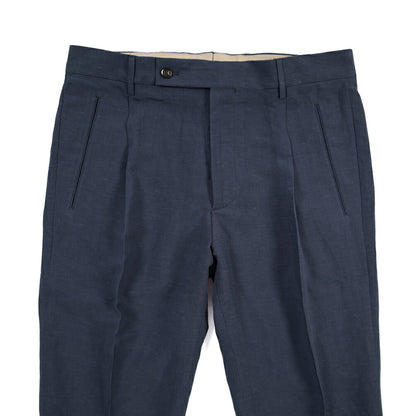 SUMMER SALE｜26SS BERWICH “RETRO THECA 1P” リネン混 ワンタックスラックス