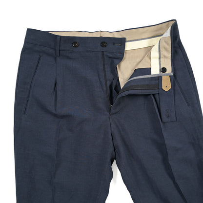 SUMMER SALE｜26SS BERWICH “RETRO THECA 1P” リネン混 ワンタックスラックス