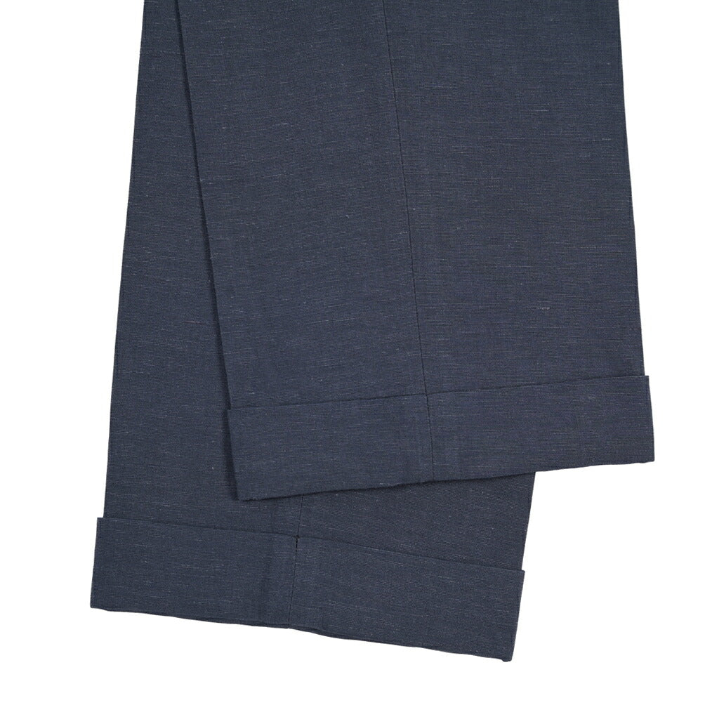 SUMMER SALE｜26SS BERWICH “RETRO THECA 1P” リネン混 ワンタックスラックス