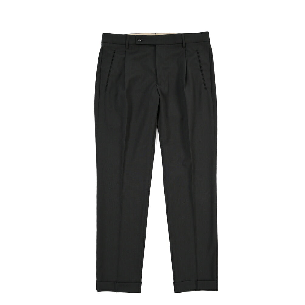 SUMMER SALE｜26SS BERWICH “RETRO THECA 1P” ストレッチウール ワンタックスラックス