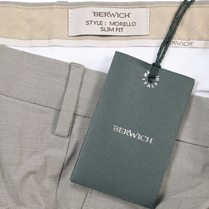 SUMMER SALE｜26SS BERWICH “MORELLO” ストレッチコットン ノータックチノパンツ