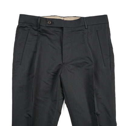 SUMMER SALE｜26SS BERWICH “RETRO THECA 1P” シルク混コットン ワンタックスラックス