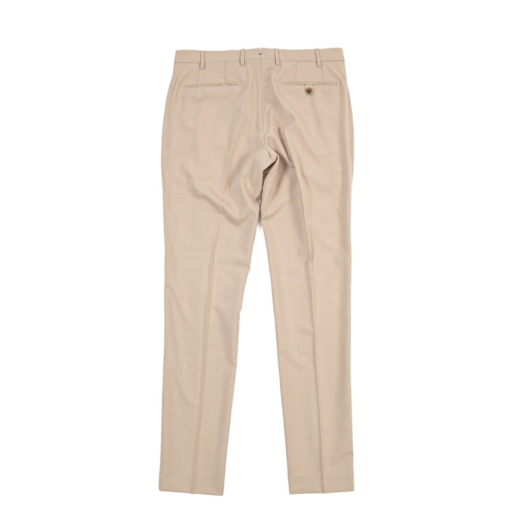 SUMMER SALE｜26SS BERWICH “MORELLO” シルク混ウール ノータックスラックス