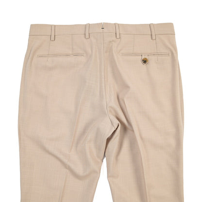 SUMMER SALE｜26SS BERWICH “MORELLO” シルク混ウール ノータックスラックス
