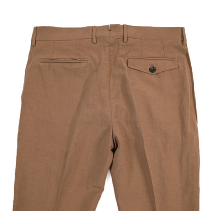 SUMMER SALE｜26SS BERWICH “RETRO THECA 1P” リネン混 ワンタックスラックス
