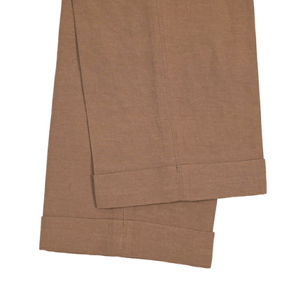 SUMMER SALE｜26SS BERWICH “RETRO THECA 1P” リネン混 ワンタックスラックス