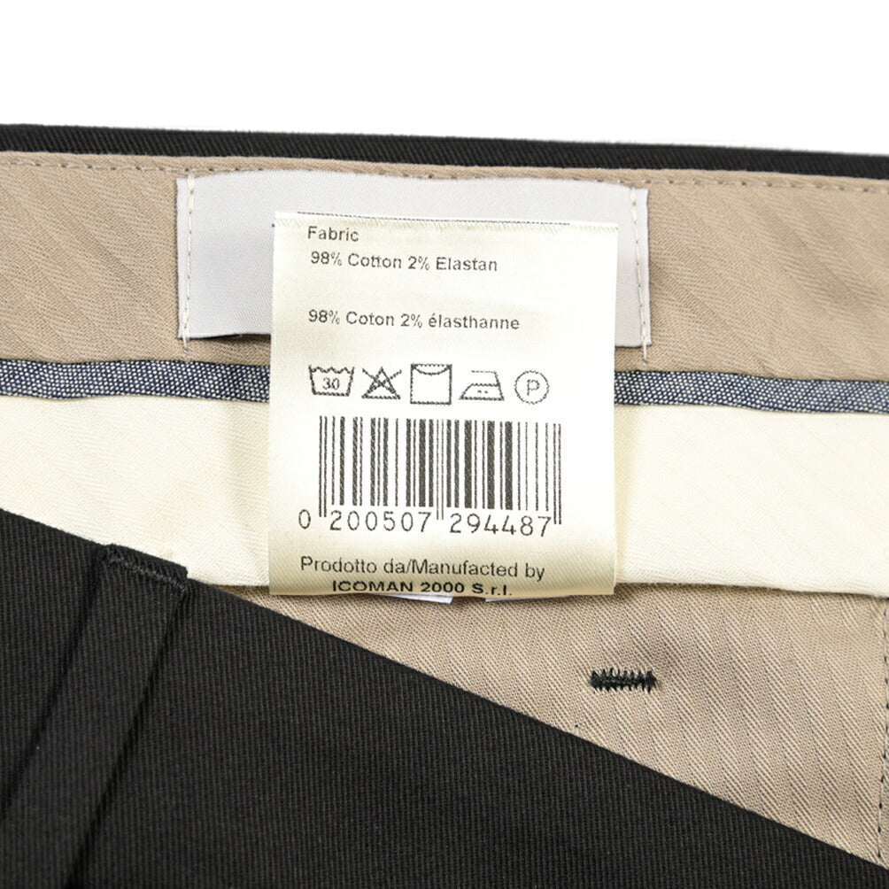 SUMMER SALE｜26SS BERWICH “RETRO THECA 1P” ストレッチコットン ワンタックパンツ