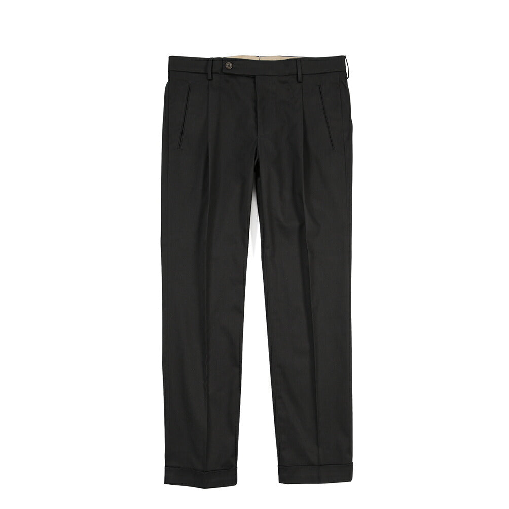 SUMMER SALE｜26SS BERWICH “RETRO THECA 1P” ストレッチコットン ワンタックパンツ