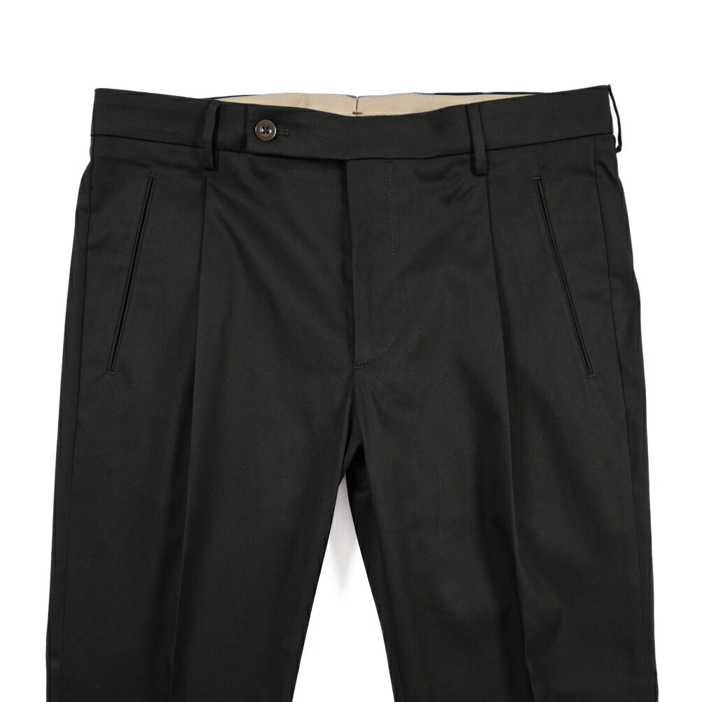 SUMMER SALE｜26SS BERWICH “RETRO THECA 1P” ストレッチコットン ワンタックパンツ
