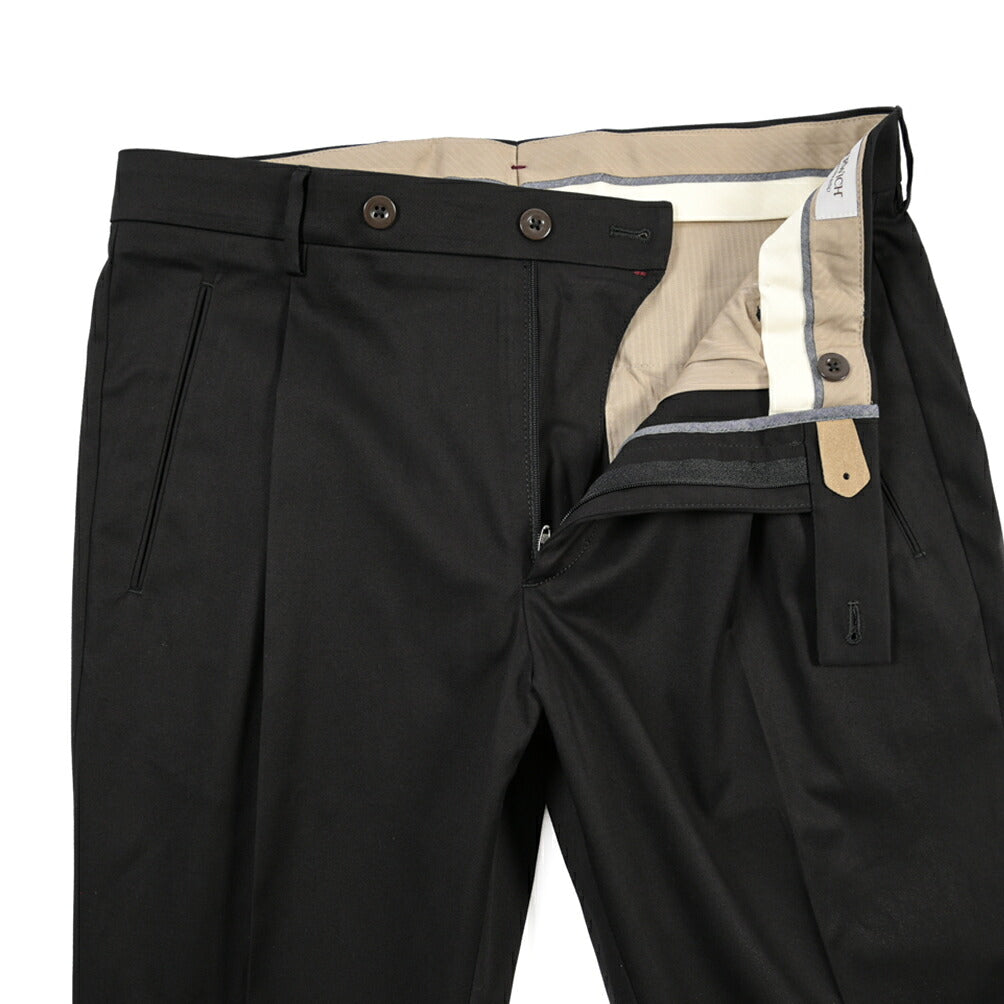 SUMMER SALE｜26SS BERWICH “RETRO THECA 1P” ストレッチコットン ワンタックパンツ
