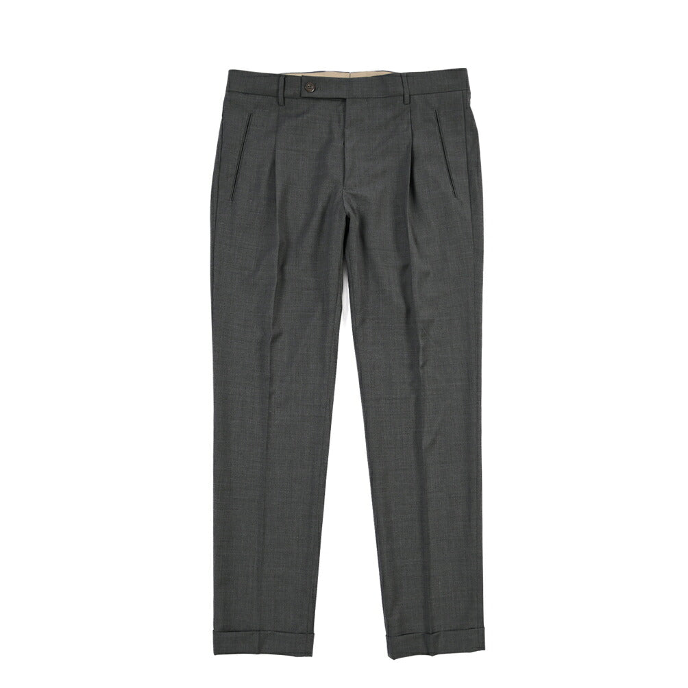 SUMMER SALE｜26SS BERWICH “RETRO THECA 1P” ストレッチコットン ワンタックパンツ