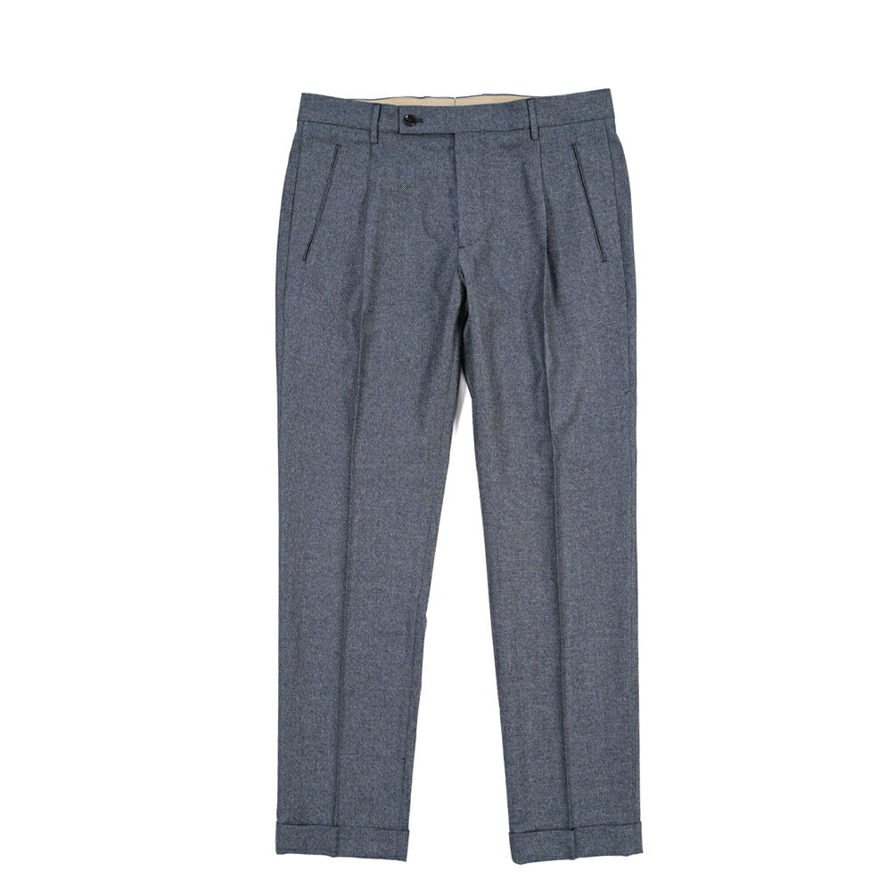 SUMMER SALE｜26SS BERWICH “RETRO THECA 1P” コットン混ウール ワンタックパンツ