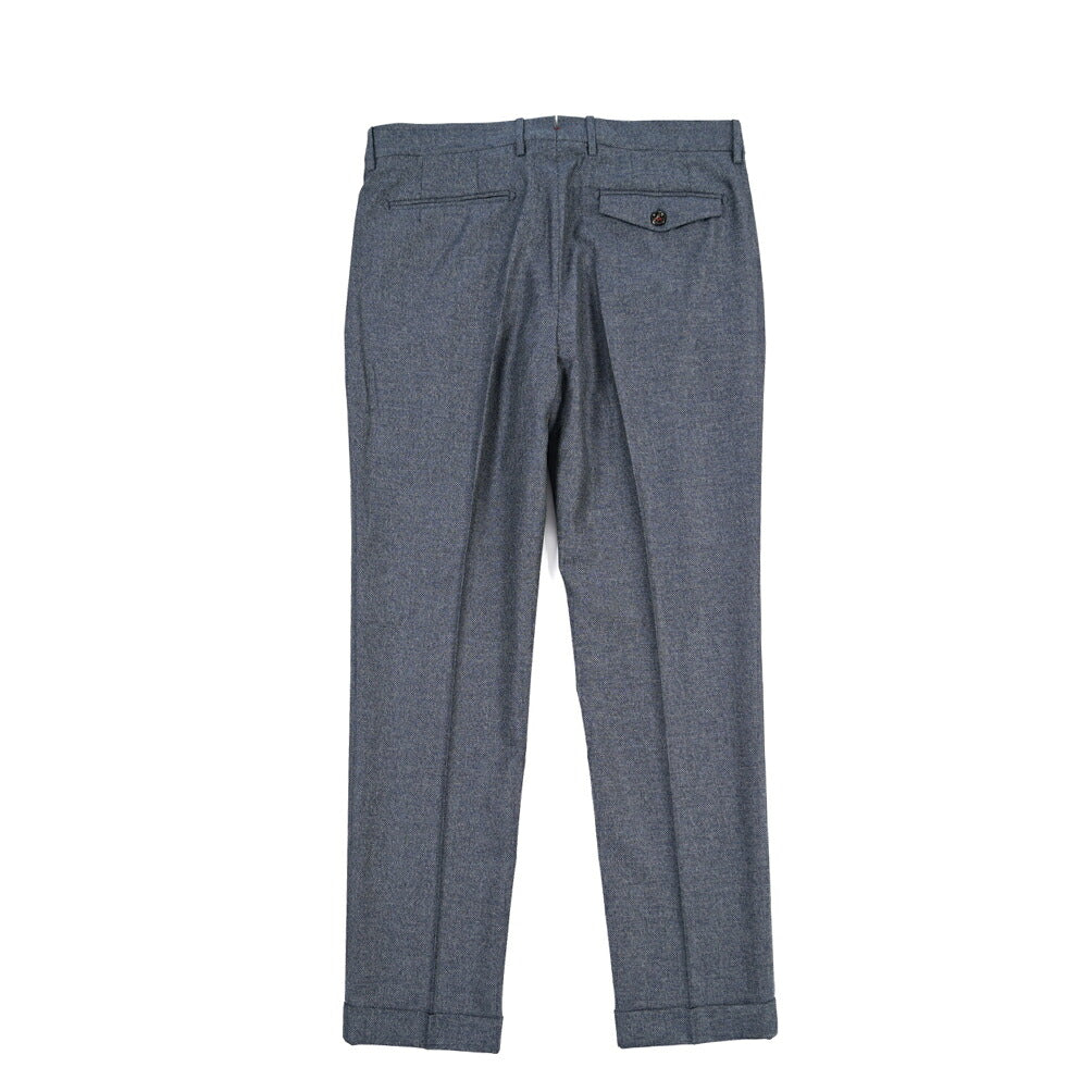 SUMMER SALE｜26SS BERWICH “RETRO THECA 1P” コットン混ウール ワンタックパンツ