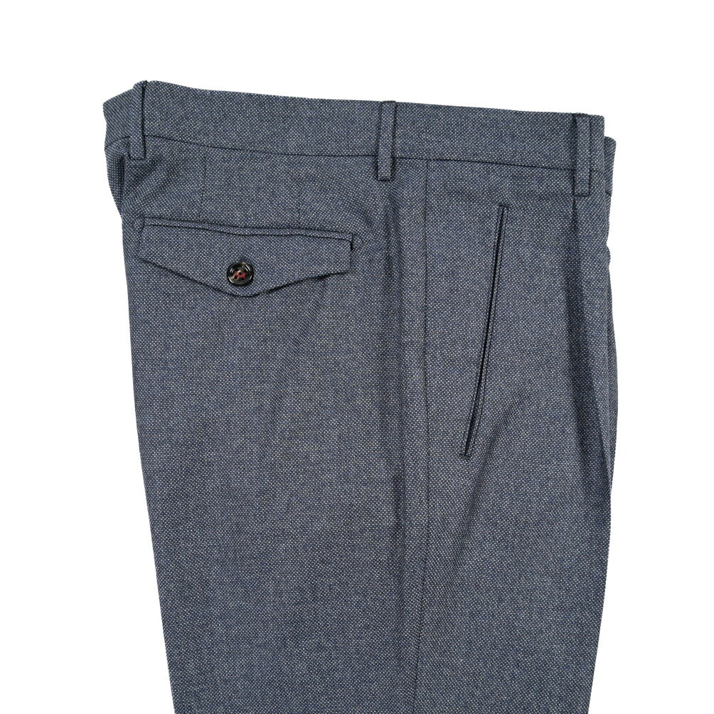 SUMMER SALE｜26SS BERWICH “RETRO THECA 1P” コットン混ウール ワンタックパンツ