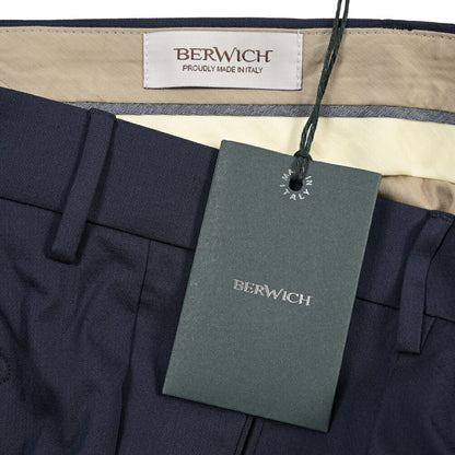 SUMMER SALE｜26SS BERWICH “RETRO THECA 1P” ストレッチコットン ワンタックパンツ