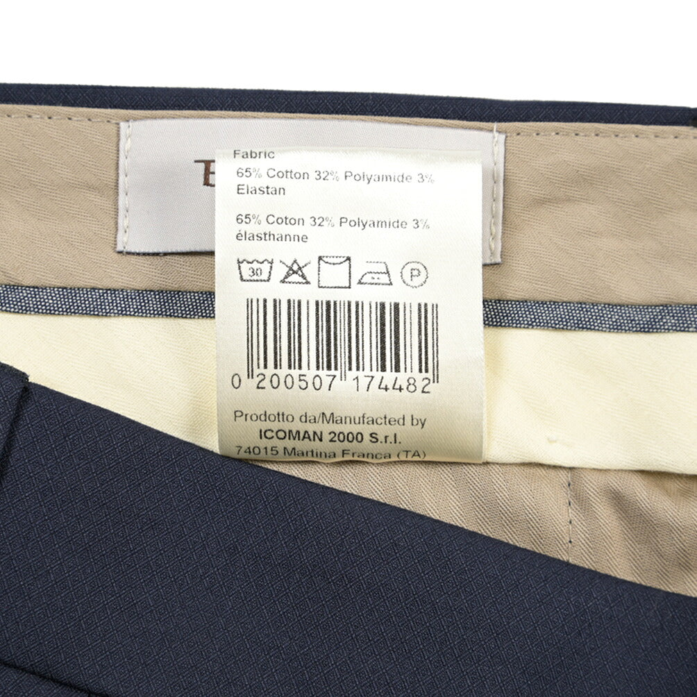 SUMMER SALE｜26SS BERWICH “RETRO THECA 1P” ストレッチコットン ワンタックパンツ