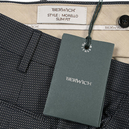 SUMMER SALE｜26SS BERWICH “MORELLO” ナイロン混コットン ノータックチノパンツ